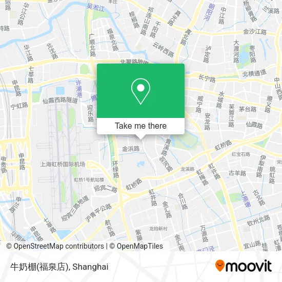 牛奶棚(福泉店) map
