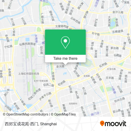 西郊宝成花苑-西门 map