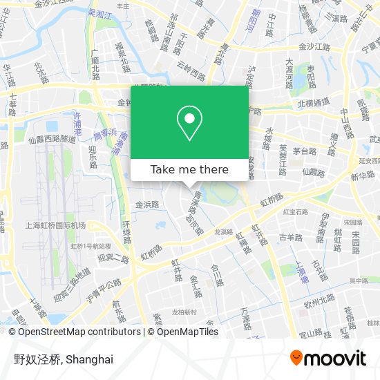 野奴泾桥 map