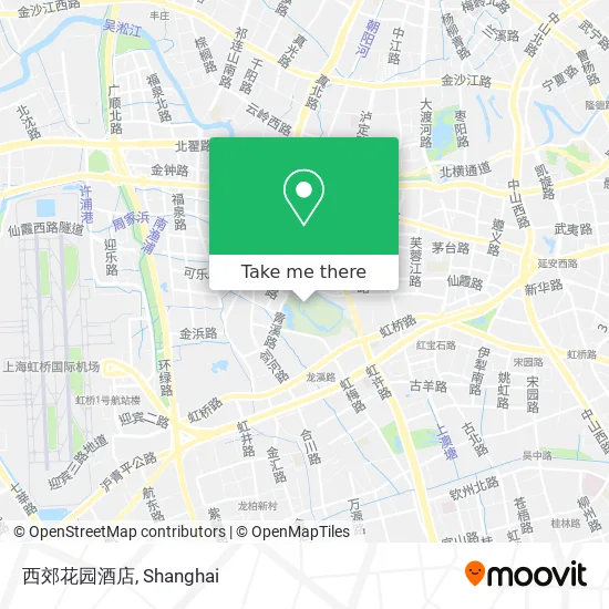 西郊花园酒店 map
