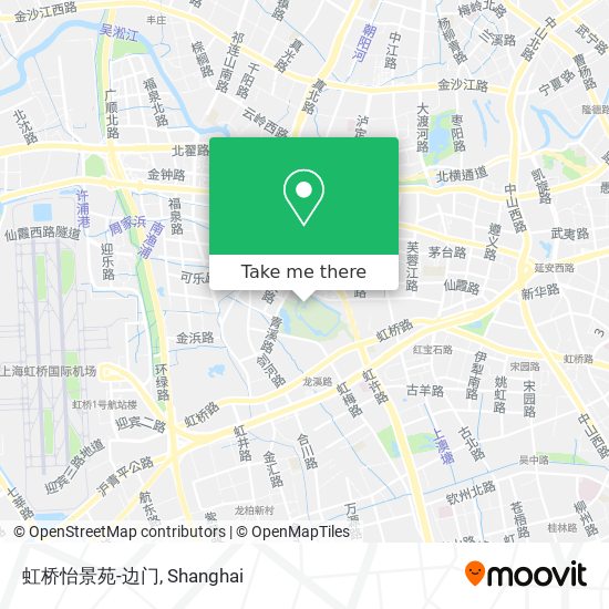 虹桥怡景苑-边门 map