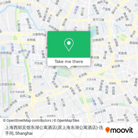 上海西郊宾馆东湖公寓酒店(原上海东湖公寓酒店)-洗手间 map