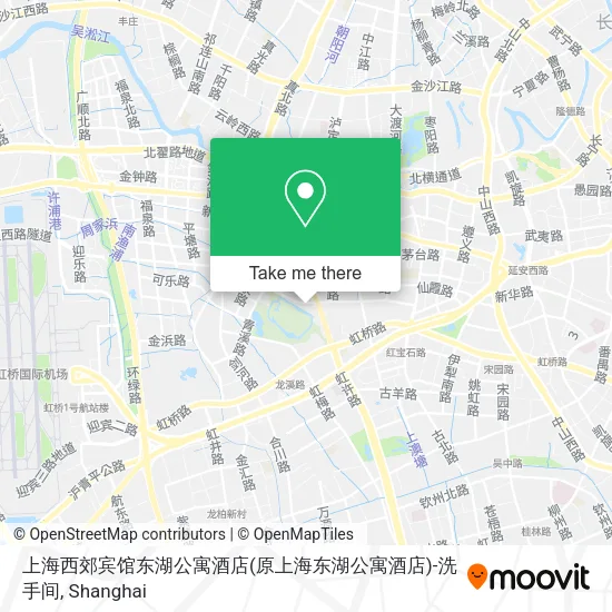 上海西郊宾馆东湖公寓酒店(原上海东湖公寓酒店)-洗手间 map