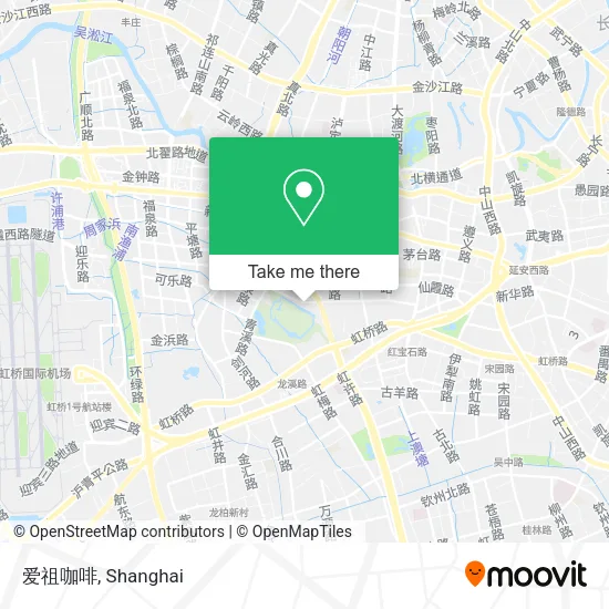 爱祖咖啡 map
