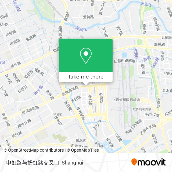 申虹路与扬虹路交叉口 map