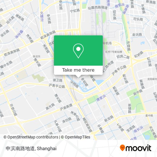 申滨南路地道 map