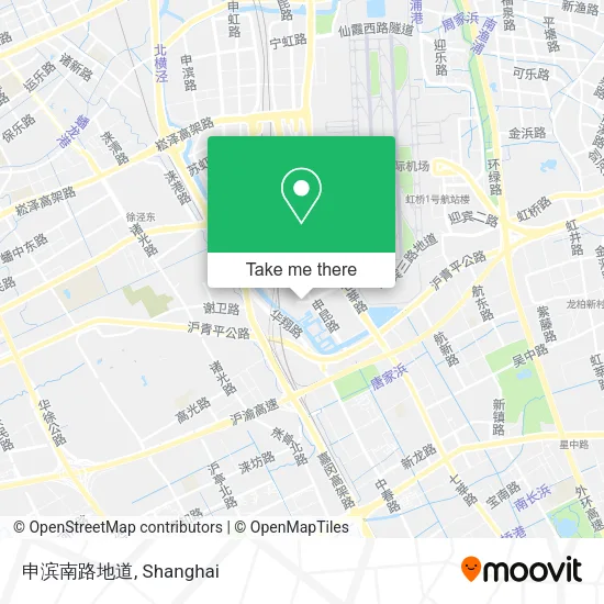 申滨南路地道 map
