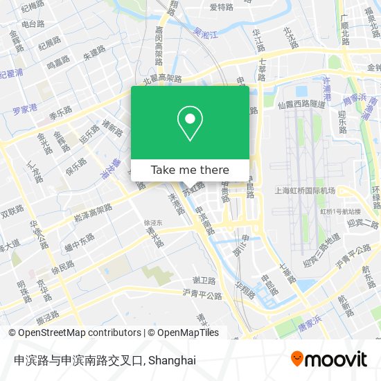 申滨路与申滨南路交叉口 map