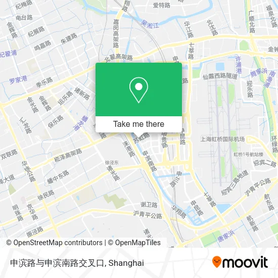 申滨路与申滨南路交叉口 map