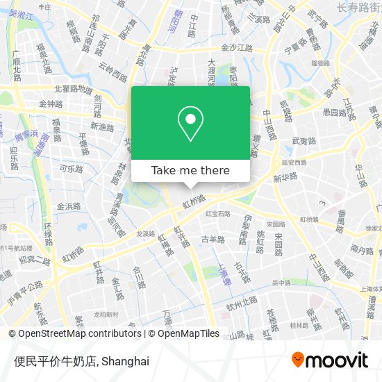 便民平价牛奶店 map