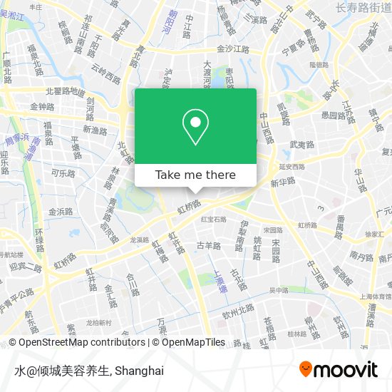 水@倾城美容养生 map