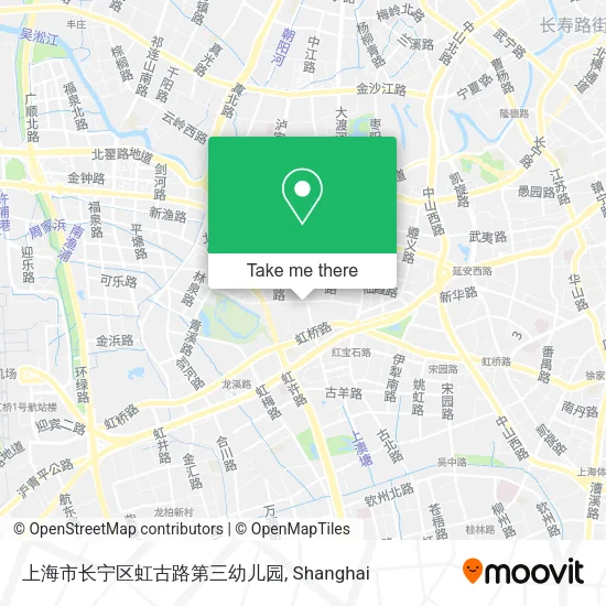 上海市长宁区虹古路第三幼儿园 map