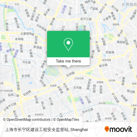 上海市长宁区建设工程安全监督站 map