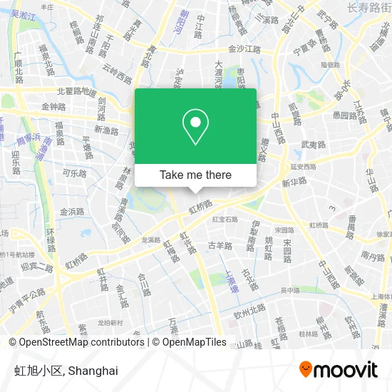 虹旭小区 map