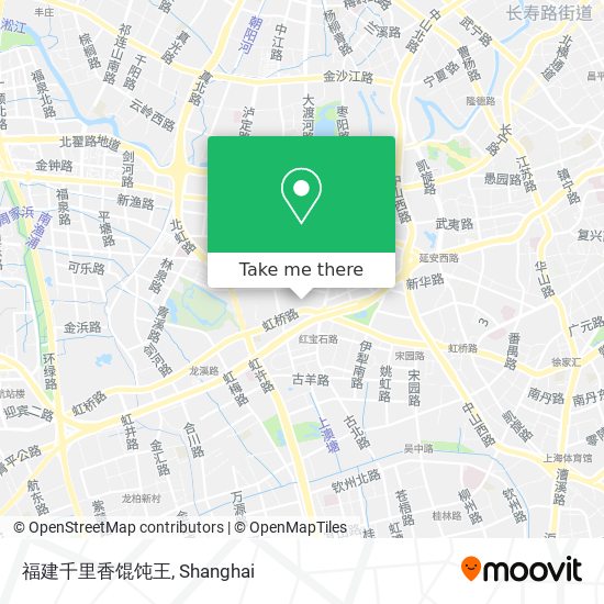 福建千里香馄饨王 map