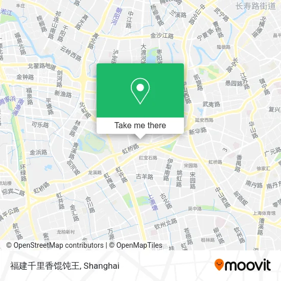 福建千里香馄饨王 map