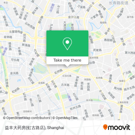 益丰大药房(虹古路店) map