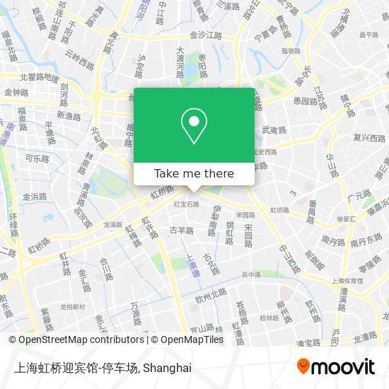 上海虹桥迎宾馆-停车场 map