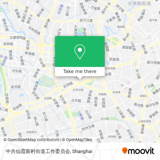 中共仙霞新村街道工作委员会 map