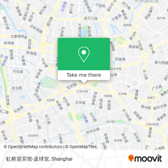 虹桥迎宾馆-桌球室 map