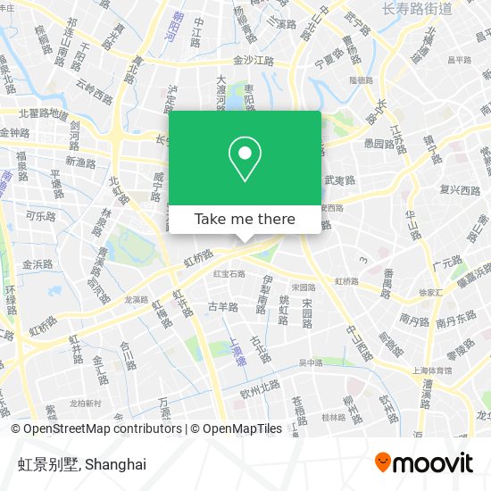 虹景别墅 map