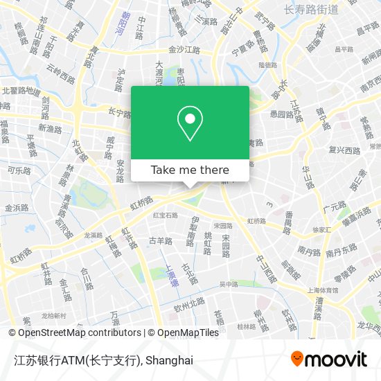 江苏银行ATM(长宁支行) map