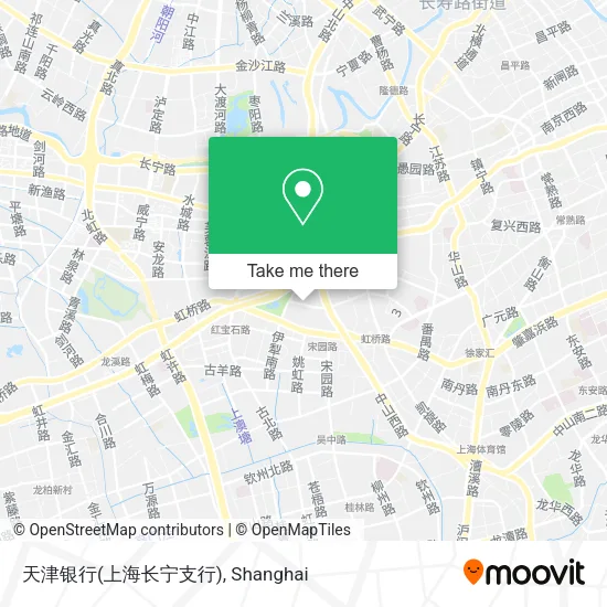 天津银行(上海长宁支行) map