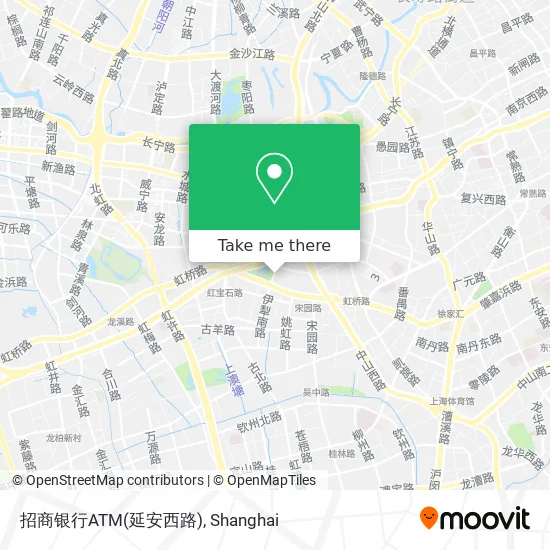 招商银行ATM(延安西路) map