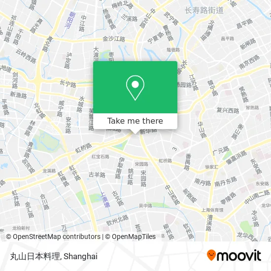 丸山日本料理 map