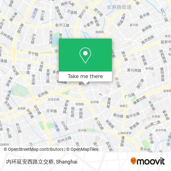 内环延安西路立交桥 map