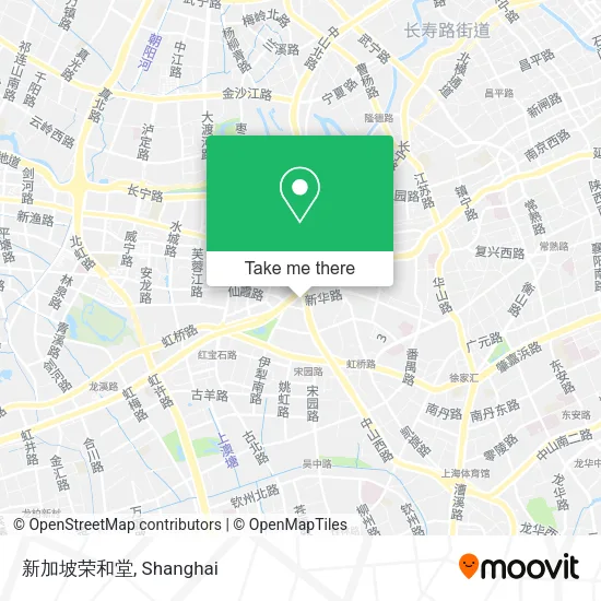 新加坡荣和堂 map