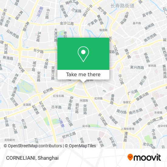 CORNELIANI map
