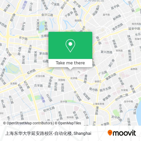 上海东华大学延安路校区-自动化楼 map