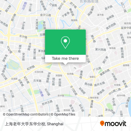 上海老年大学东华分校 map