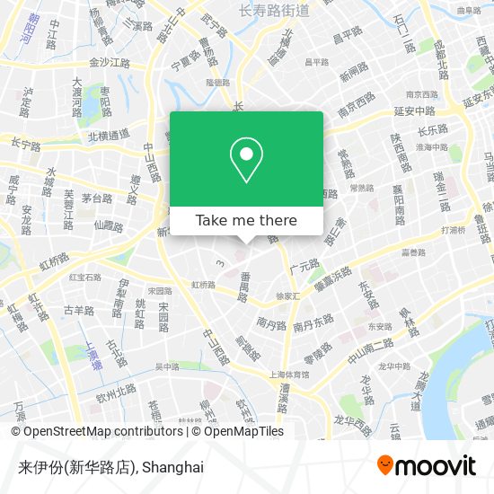 来伊份(新华路店) map