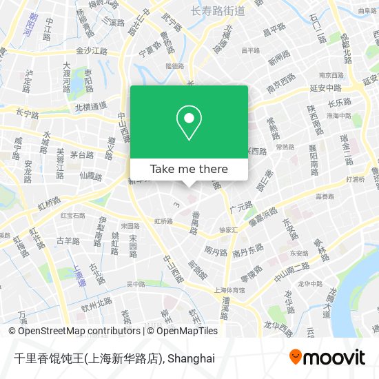 千里香馄饨王(上海新华路店) map