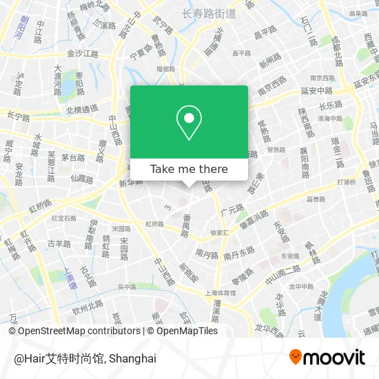 @Hair艾特时尚馆 map