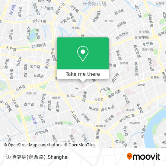 迈博健身(定西路) map
