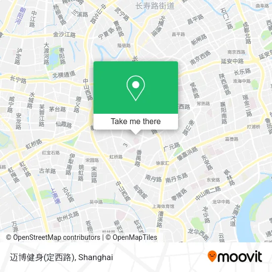 迈博健身(定西路) map