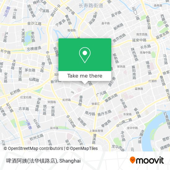 啤酒阿姨(法华镇路店) map