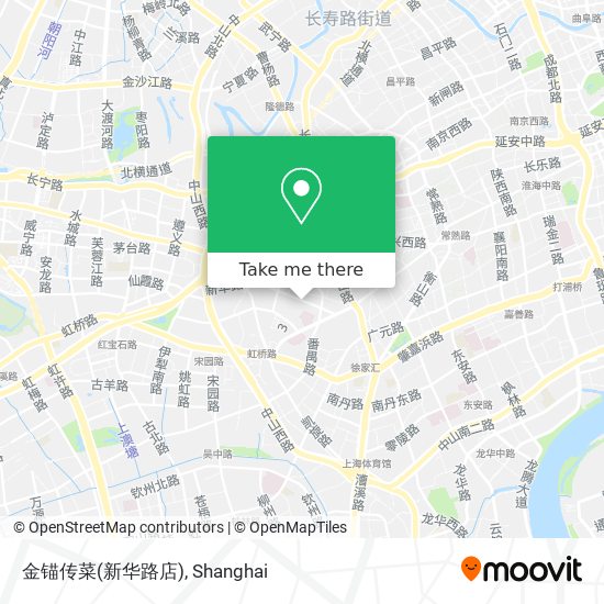 金锚传菜(新华路店) map