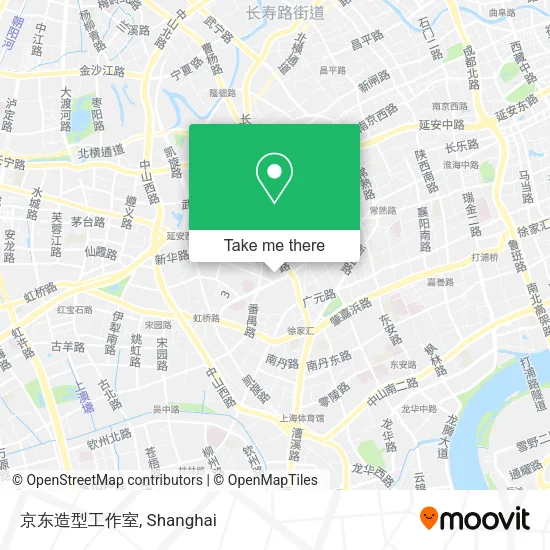 京东造型工作室 map