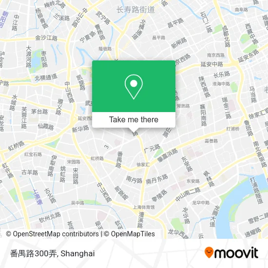 番禺路300弄 map