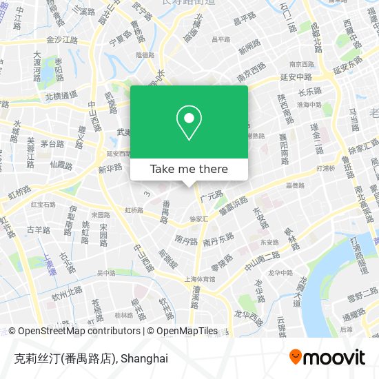 克莉丝汀(番禺路店) map