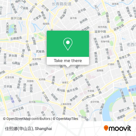 佳熙娜(华山店) map