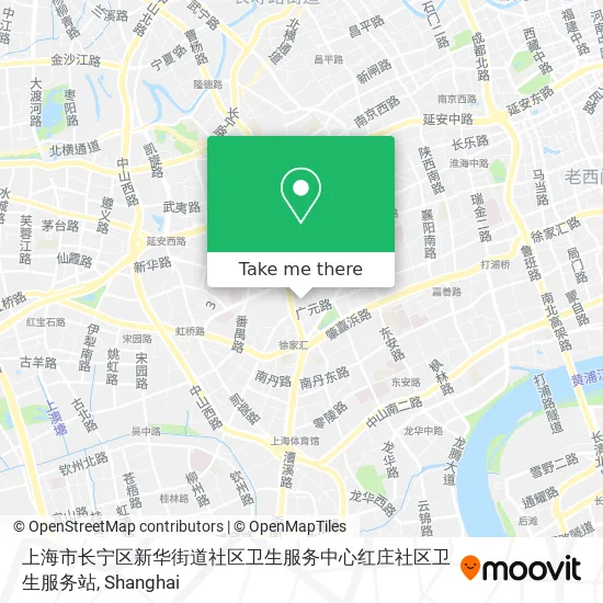 上海市长宁区新华街道社区卫生服务中心红庄社区卫生服务站 map