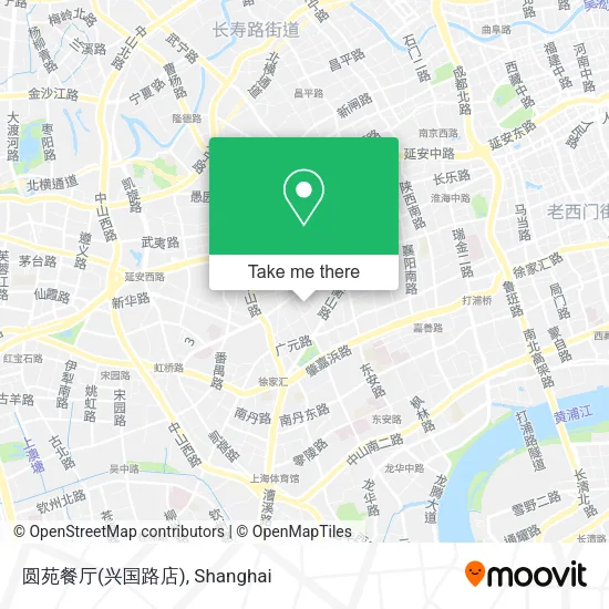 圆苑餐厅(兴国路店) map