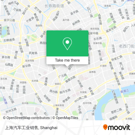 上海汽车工业销售 map