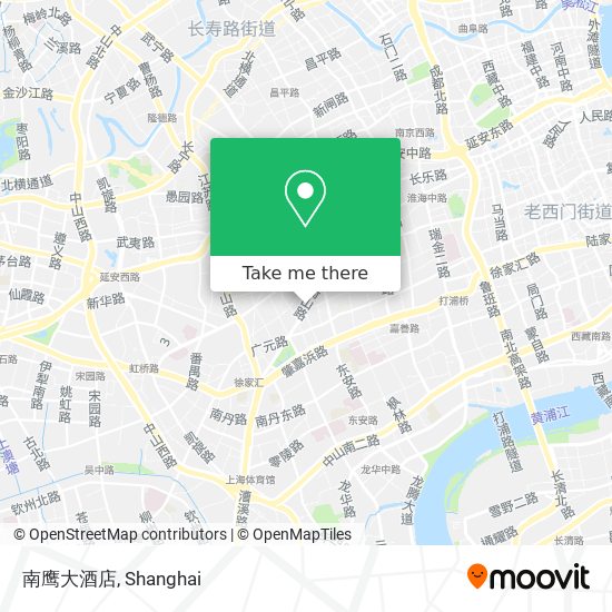 南鹰大酒店 map