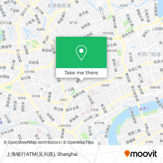 上海银行ATM(吴兴路) map